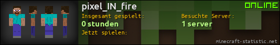 Benutzerleisten 560x90 für pixel_IN_fire