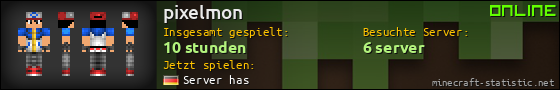Benutzerleisten 560x90 für pixelmon