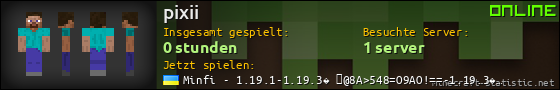 Benutzerleisten 560x90 für pixii