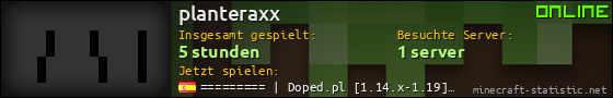 Benutzerleisten 560x90 für planteraxx