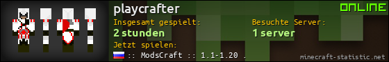 Benutzerleisten 560x90 für playcrafter