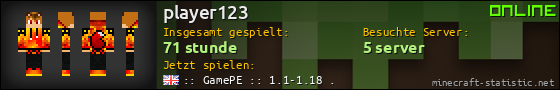 Benutzerleisten 560x90 für player123