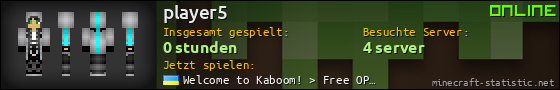 Benutzerleisten 560x90 für player5
