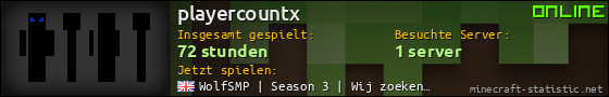 Benutzerleisten 560x90 für playercountx