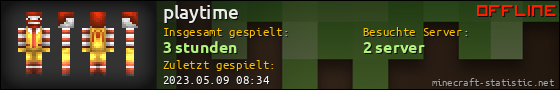 Benutzerleisten 560x90 für playtime