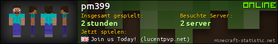 Benutzerleisten 560x90 für pm399
