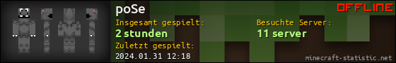 Benutzerleisten 560x90 für poSe