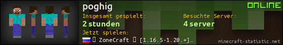 Benutzerleisten 560x90 für poghig