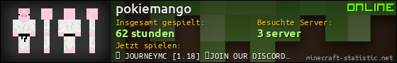 Benutzerleisten 560x90 für pokiemango