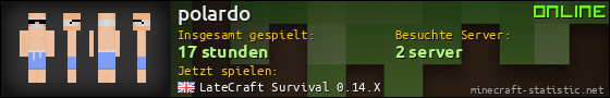 Benutzerleisten 560x90 für polardo