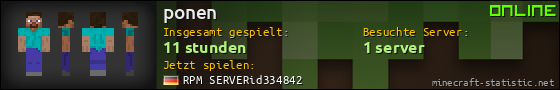 Benutzerleisten 560x90 für ponen