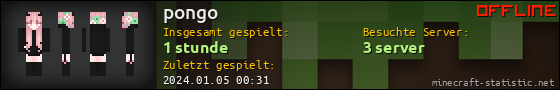 Benutzerleisten 560x90 für pongo