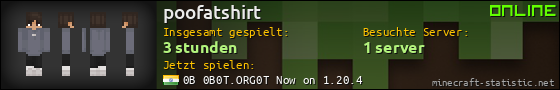 Benutzerleisten 560x90 für poofatshirt