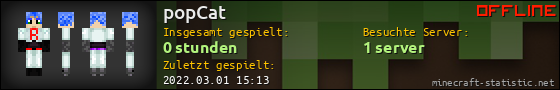 Benutzerleisten 560x90 für popCat