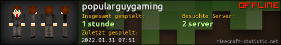 Benutzerleisten 560x90 für popularguygaming