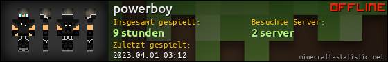 Benutzerleisten 560x90 für powerboy