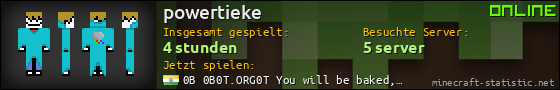 Benutzerleisten 560x90 für powertieke