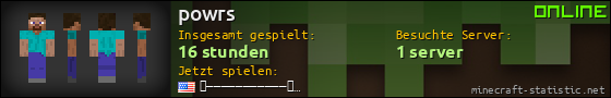 Benutzerleisten 560x90 für powrs