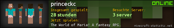 Benutzerleisten 560x90 für princeckc