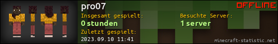 Benutzerleisten 560x90 für pro07