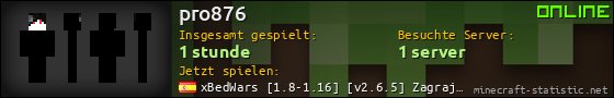 Benutzerleisten 560x90 für pro876