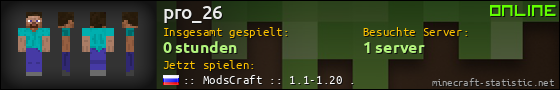 Benutzerleisten 560x90 für pro_26