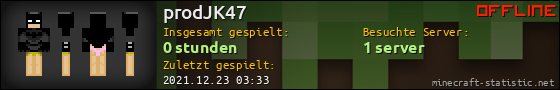 Benutzerleisten 560x90 für prodJK47