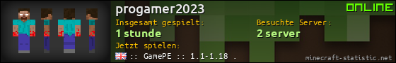 Benutzerleisten 560x90 für progamer2023