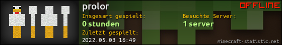 Benutzerleisten 560x90 für prolor