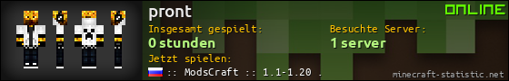 Benutzerleisten 560x90 für pront