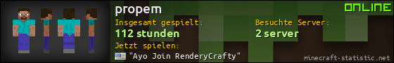 Benutzerleisten 560x90 für propem