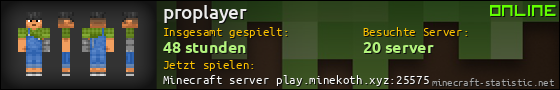 Benutzerleisten 560x90 für proplayer