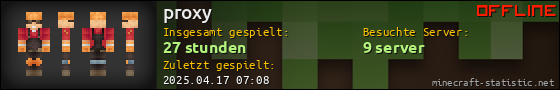 Benutzerleisten 560x90 für proxy