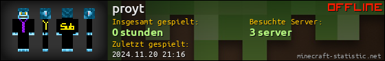 Benutzerleisten 560x90 für proyt