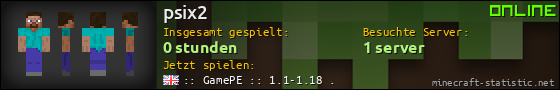 Benutzerleisten 560x90 für psix2