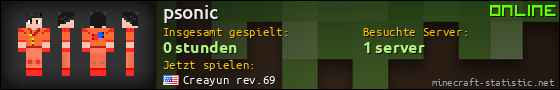 Benutzerleisten 560x90 für psonic