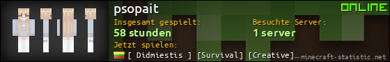 Benutzerleisten 560x90 für psopait
