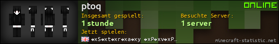 Benutzerleisten 560x90 für ptoq