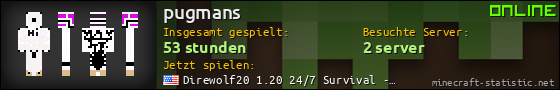 Benutzerleisten 560x90 für pugmans