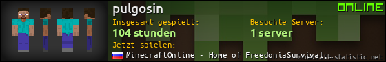 Benutzerleisten 560x90 für pulgosin