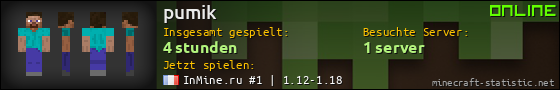 Benutzerleisten 560x90 für pumik