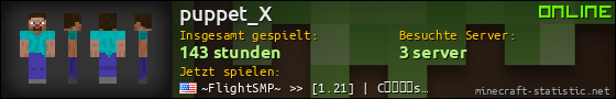 Benutzerleisten 560x90 für puppet_X