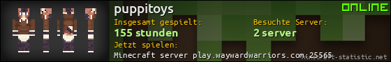 Benutzerleisten 560x90 für puppitoys