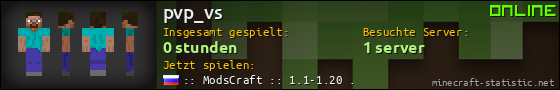 Benutzerleisten 560x90 für pvp_vs