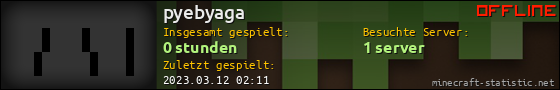 Benutzerleisten 560x90 für pyebyaga