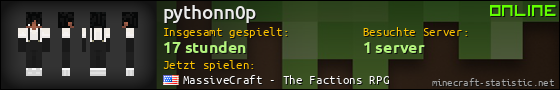 Benutzerleisten 560x90 für pythonn0p