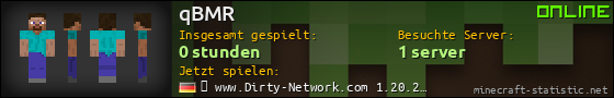 Benutzerleisten 560x90 für qBMR
