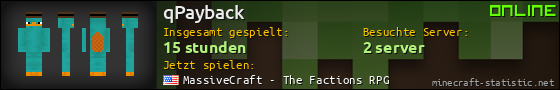 Benutzerleisten 560x90 für qPayback