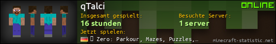 Benutzerleisten 560x90 für qTalci