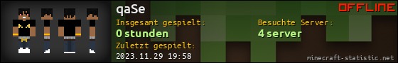 Benutzerleisten 560x90 für qaSe
